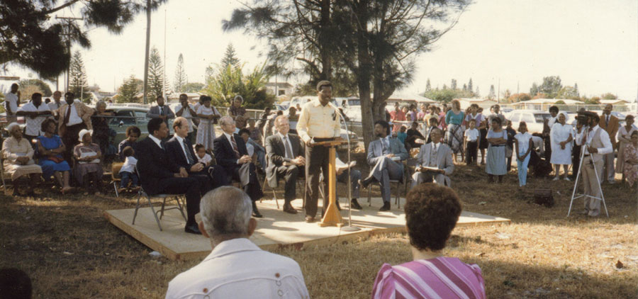 church groundbreaking